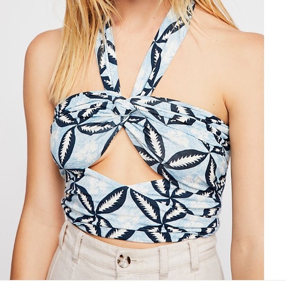 Free People Tops - Free people halter crop top